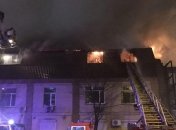 В Киеве произошел пожар в офисном здании