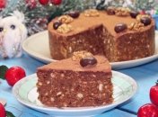 Такий торт на основі печива нескладно приготувати