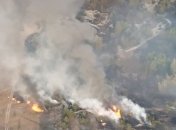 ГСЧС: пожар на полигоне в Чернигове локализовано 