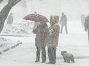 Одессу засыпало снегом