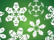 Новый Год в стиле Star Wars: снежинки в виде персонажей Звездных Войн