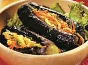 Фаршированные баклажаны на зиму - рецепт