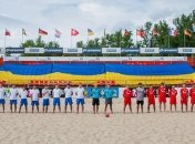 Пляжный футбол. "Хит" лидирует в Высшем дивизионе (Видео)