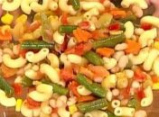 Холодная паста с овощами "Минестроне"