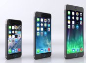 Концепт iPhone 6 c дисплеями 4, 4,7 и 5,5 дюймов 