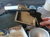 В Донецкой области пограничники обнаружили оружие и боеприпасы в частном доме