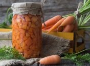 Консервована закуска з моркви