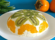 Очень вкусный и несложный в приготовлении творожный торт-десерт без выпечки