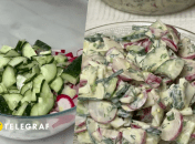 Весняний салат зі свіжих овочів