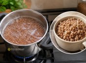 Гречка получилась рассыпчатой