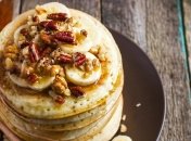 Оладьи из овсянки и банана