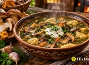 Грибная юшка