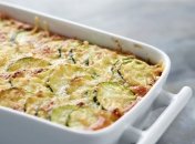 Нежная запеканка из кабачков