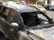 В Днепре сожгли авто главреда местной газеты