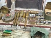СБУ обнаружила около Марьинки тайник боевиков