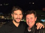 Александр Овечкин и Уэйн Гретцки