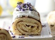 Рецепт новорічного бісквітного рулету