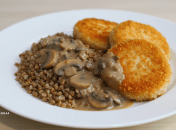 Пісні котлети з картоплі