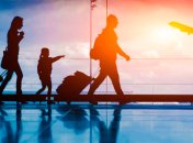 Туристи в аеропорту