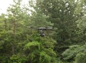SkyRanger R70 в полете с камерой