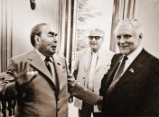 Владимир Щербицкий и Леонид Брежнев, начало 1980-х годов