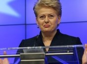 Грибаускайте: Россия отрицает, что ведет войну с Украиной