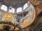 Обломок ракеты пробил потолок