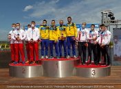 Украинская байдарка-четверка выиграла соревнования в Португалии
