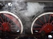 В Харькове запустили праздничный ретропоезд