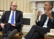 Барак Обама принял в Белом доме Яценюка