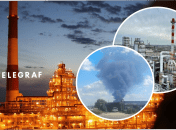 Волгоградский НПЗ пожар