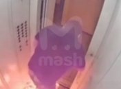 "Курение убивает!" Россиянин поджег себя в лифте и стал героем дня в сети (видео)