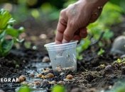 Улитки наносят большой вред саду и огороду (изображение создано с помощью ИИ)