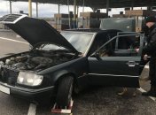 В Одесской области задержан Mercedes, угнанный 10 лет назад в Италии
