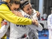 Украинские шпажистки стали серебряными призерами чемпионата Европы