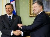 Порошенко и Пахор обсудили вопросы евроинтеграции Украины 