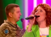 Военный Юрий Городецкий и певица Александра Макаровская