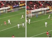 Ворота хотів відбити м'яча плечем