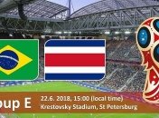 Бразилия – Коста-Рика: когда и где смотреть матч ЧМ-2018