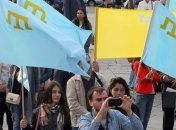 В центре Киева прошел митинг в поддержку Чийгоза