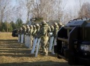 Военные на границе с Беларусью