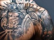 Тату, которое определяет уровень алкоголя в организме