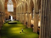 Йоркский собор позеленел