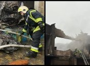 Падая, вертолет приземлился на здание детского сада