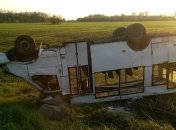 В Полтавской области из-за ДТП получили травмы пять пассажиров автобуса