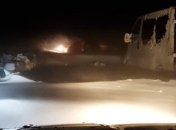 На Заставнивщине 15 автомобилей попали в снежный плен