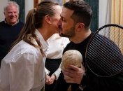 Свитолина подарила Зеленскому свою личную ракетку