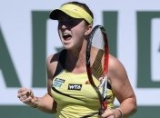 Украинская теннисистка обыгрывает 19-ю ракетку мира