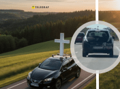 Автомобіль з хрестом