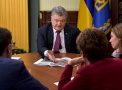 Порошенко: Украина находится под угрозой полномасштабной войны с РФ